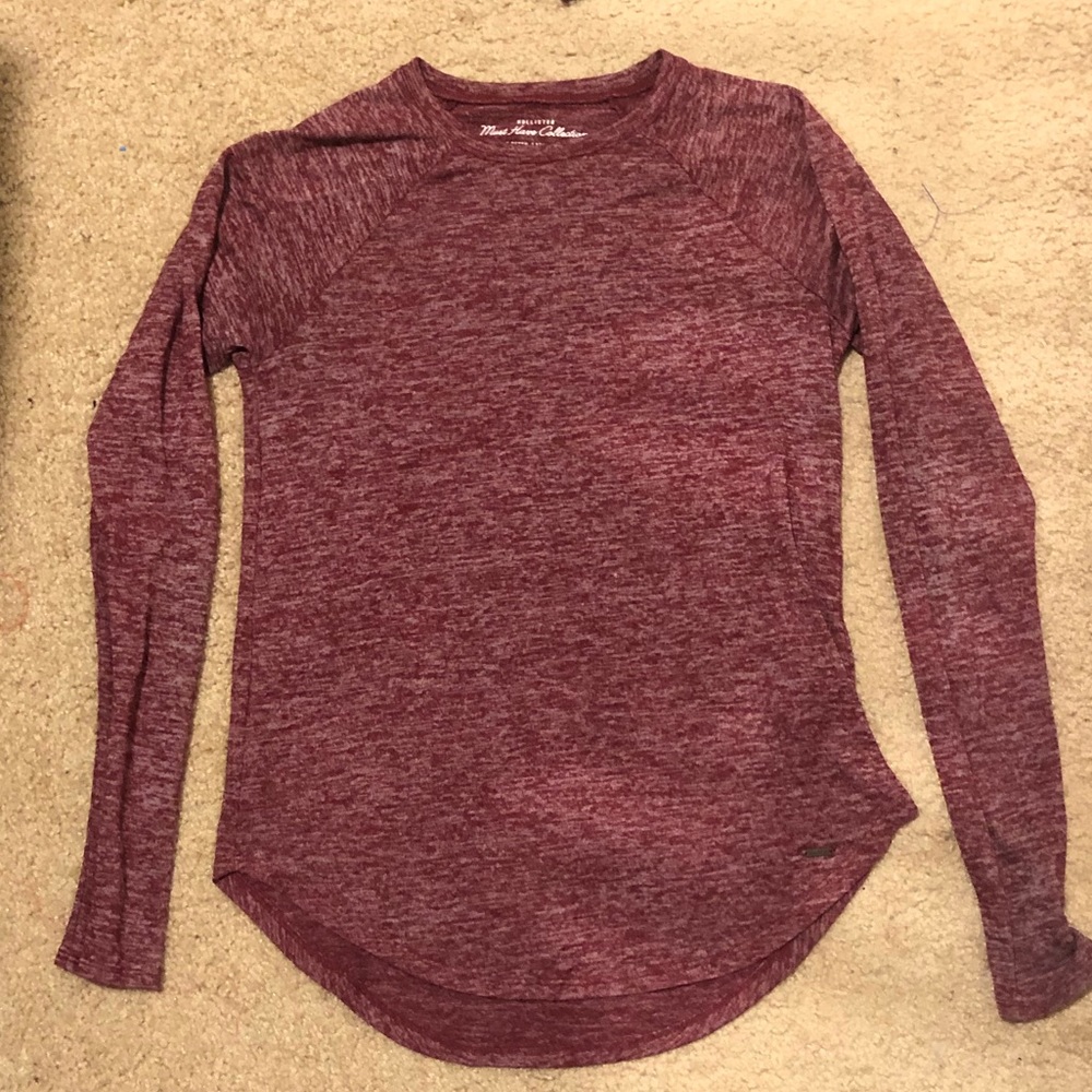 Red Hollister sweater